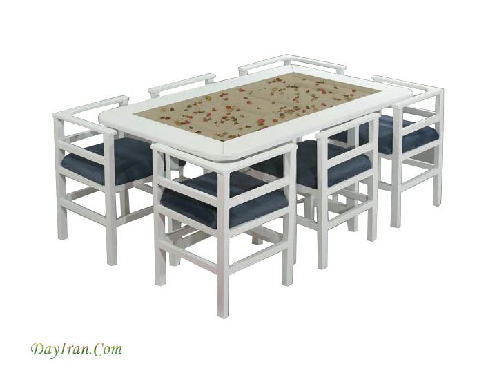 میز ناهار خوری کم جا اطلس 3