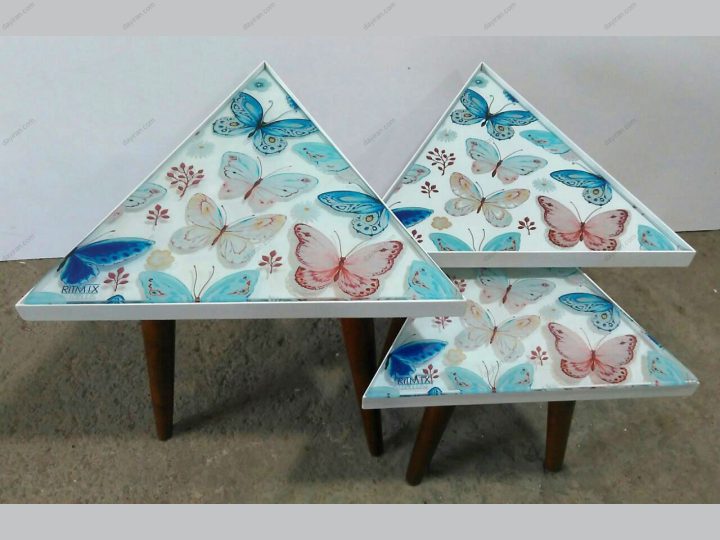 میز عسلی مثلثی 1