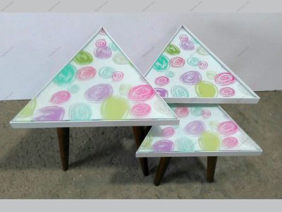 میز عسلی مثلثی 3