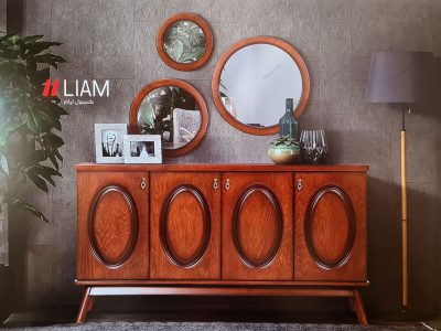 آینه کنسول چوبی مدل لیام