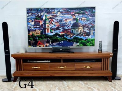 میز تلویزیون 3 کشو کلاسیک مدل G4